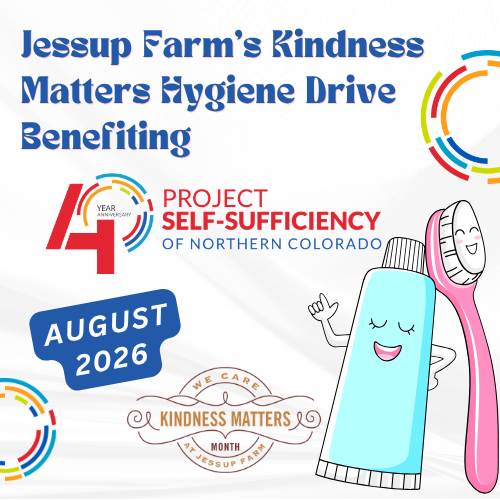 Support Single-Parent Families During the Jessup Farm Kindness Matters Hygiene Drive!